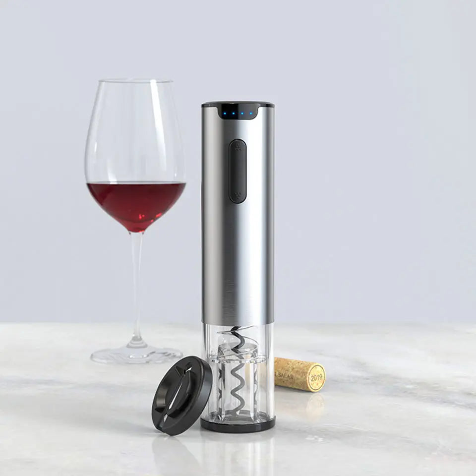 Sacacorchos Eléctrico para Botella de Vino - De La Torre